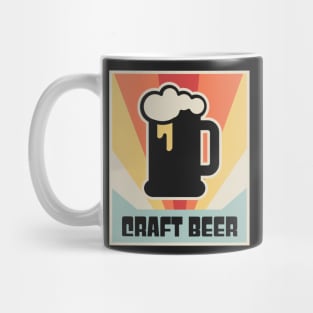 Vintage Craft Beer Poster Mug